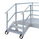 Profile aluminiowe do podestów, platform i schodów
